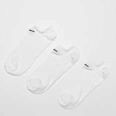 Nike   3 PACK - Everyday Lightweight Training No-Show Socks blanc