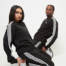 adidas Originals adicolor 3-Stripes Crew Sweatshirt nero