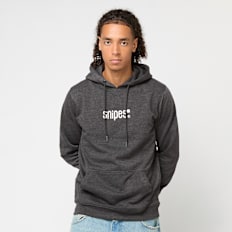 SNIPES Small Basic Logo Hoodie cinzento