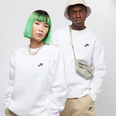 Nike Sportswear Club Fleece Crew weiß