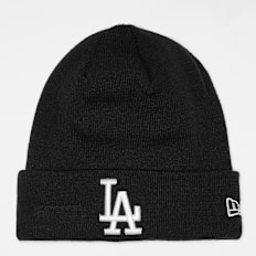 New Era MLB Los Angeles Dodgers Essential Cuff Knit schwarz