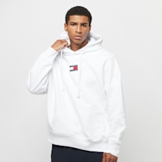 Tommy Jeans TJM Tommy Badge Hoody white blanco