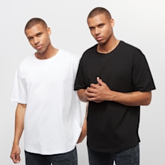 Urban Classics Organic Cotton Curved Oversized Tee (2 Pack) multicolor