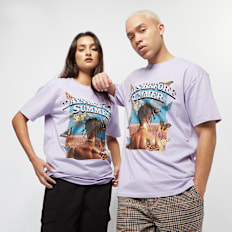Mister Tee Days Before Summer Oversize Tee lila