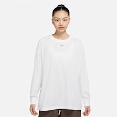 Nike W NSW ESSNTL LS TOP white/black wit
