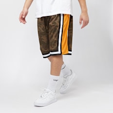 FUBU College Mesh Shorts camo/orange UndefinedColor
