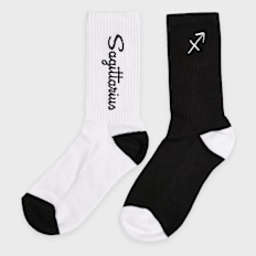 Mister Tee Zodiac Socks 2-Pack Sagittarius Multicolor
