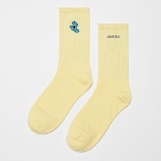 Santa Cruz Screaming Mini Hand Sock butter gelb