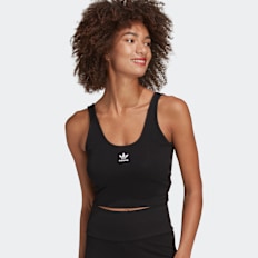 adidas Originals TANK TOP black Schwarz