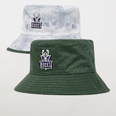 Mitchell & Ness LIFESTYLE REVERSIBLE BUCKET HWC NBA MILWAUKEE BUCKS green Grün