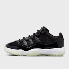 Jordan Air Jordan 11 Retro Low Suede black/gym red/white/sail Schwarz