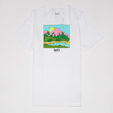 Levi's Junior&nbsp;Short&nbsp;Sleeve&nbsp;Graphic&nbsp;Tee&nbsp;Shirt white weiß