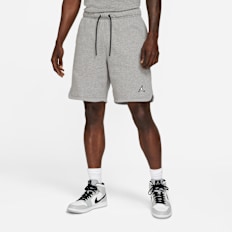 Jordan Essential Fleece Short Grau