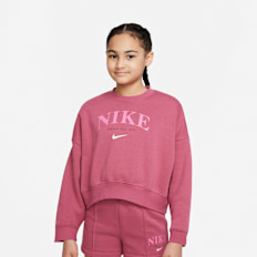 Nike Sportswear Trend Big Kids' (Girls') Fleece Sweatshirt rosa