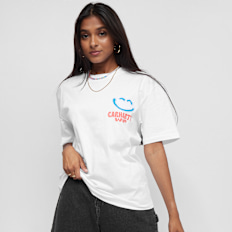 Carhartt WIP W' S/S Happy Script T-Shirt weiß