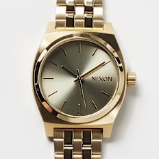 Nixon Medium Time Teller gold