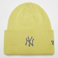 New Era Beanie Raised from Concrete MLB NY Yankees gelb