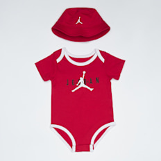 Jordan Bucket Hat & Bodysuit Set (2 Pack) blau