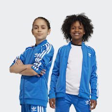 adidas Originals adicolor Superstar Trackjacket blauw