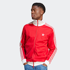 adidas Originals adicolor Beckenbauer Trackjacket rood