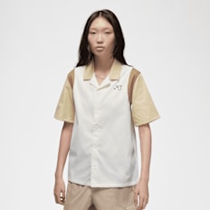 Jordan Button-Up Shirt blanc