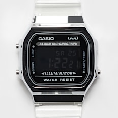 CASIO Vintage A168XES-1BEF silber