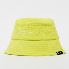 Karl Kani Signature Frottee Bucket Hat Gelb