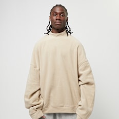Urban Classics Oversized Polar Fleece Crew Beige
