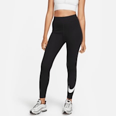 Nike Sportswear Classics Graphics High Rise Tight Swoosh preto