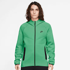 Nike Tech Fleece Windrunner Hoodie Grün