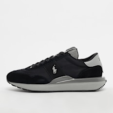 Polo Ralph Lauren Train 89 Suede-Paneled Sneaker schwarz