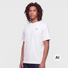 New Balance Small Logo T-Shirt bianco