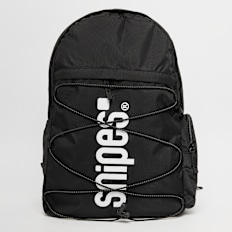 SNIPES Medium Basic Logo Drawstring Skate Backpack schwarz