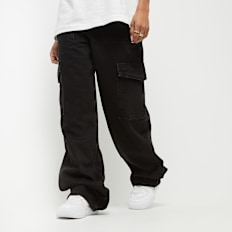 2Y STUDIOS Lona Cargo Jeans Washed schwarz