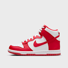 Nike   Dunk High (GS) vermelho