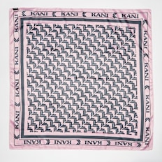 Karl Kani OG All Over Print Satin Scarf rosa