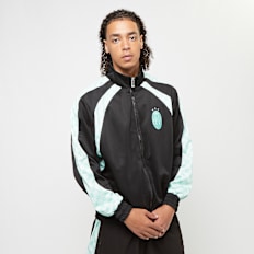 PEQUS Football Logo Track Jacket crna