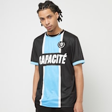 Capacité Striped Jersey negro