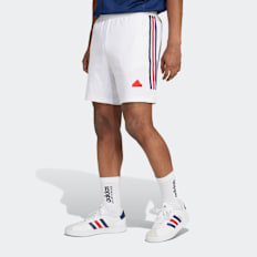 adidas Originals House of Tiro Nations Pack Shorts bianco