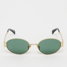 Karl Kani Ovalförmige Sonnenbrille gold