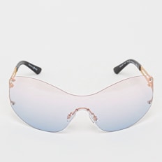 Karl Kani Lunettes de soleil Panorama sans monture doré