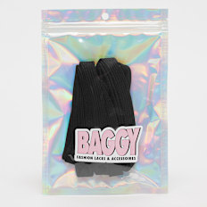 BAGGY Fat Laces 2 Layer 140cm schwarz