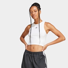 adidas Originals Essential Ribbed Tanktop weiß