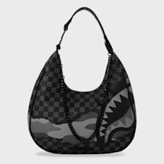 SPRAYGROUND Split Up Camo Tear Vice Shoulder Bag camo grijs