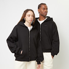 SNIPES Small Logo Essential Oversized Zip Hoodie noir