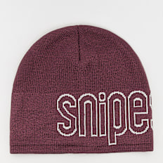 SNIPES Outline Logo Essential Skully Beanie rosso