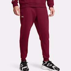 Under Armour Rival Fleece Jogger czerwony