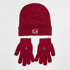 Nike   Jan Monogram Beanie Set (2 Piece) rood