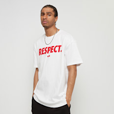Upscale by Mister Tee Football's coming Home Respect Oversize Tee blanc