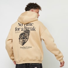 Another Cotton Lab No Time For A Break Oversize Hoodie beige